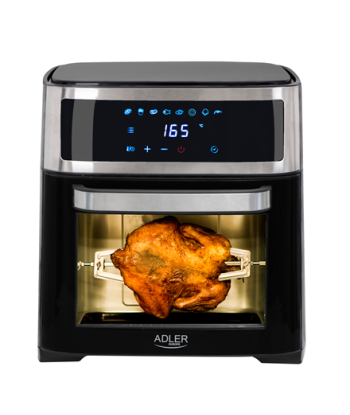 Аэрофритюрница Adler AD 6309 Oven Power 1700 W Capacity 13 L Stainless steel/Black