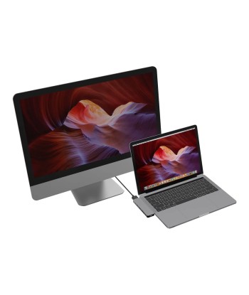 Hyper HyperDrive USB-C 7-in-1 Laptop Form-Fit Hub - Space Grey