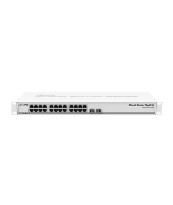 NET SWITCH 24PORT 1000M 2SFP+/CSS326-24G-2S+RM MIKROTIK