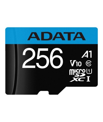 MEMORY MICRO SDXC 256GB W/AD./AUSDX256GUICL10A1-RA1 ADATA