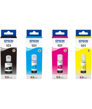 Чернильный контейнер Epson 101 EcoTank, голубой