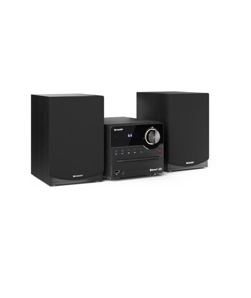 Sharp XL-B512(BK) Hi-Fi Micro System, CD/FM/USB/Bluetooth v5.0, 45W, Black Sharp Hi-Fi Micro System XL-B512(BK) USB port Sharp XL-B512(BK) Hi-Fi Micro System, CD/FM/USB/Bluetooth v5.0, 45W, Black Sharp Hi-Fi Micro System XL-B512(BK) USB port