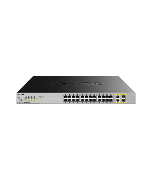 D-Link Switch DGS-1026MP Unmanaged, Rack mountable, 1 Gbps (RJ-45) ports quantity 24, SFP ports quantity 2, PoE/Poe+ ports