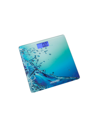 Mesko MS 8156 Bathroom Scale - Accurate Weight Monitoring in Stylish Blue