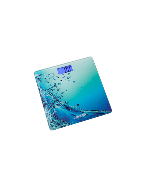 Mesko, Bathroom scales, MS 8156, Maximum weight (capacity) 150 kg, Accuracy 100 g, Blue