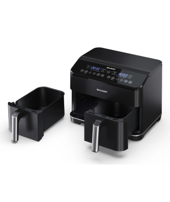 Sharp   Air Fryer   AF-GD82AE-B   Power 1800 W   Capacity 8 L   Black