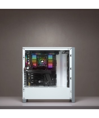 Corsair iCUE 4000X RGB White Mid-Tower ATX Case