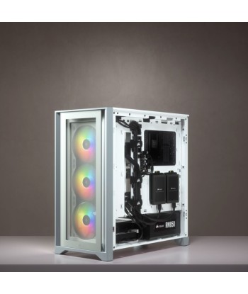 Corsair iCUE 4000X RGB White Mid-Tower ATX Case