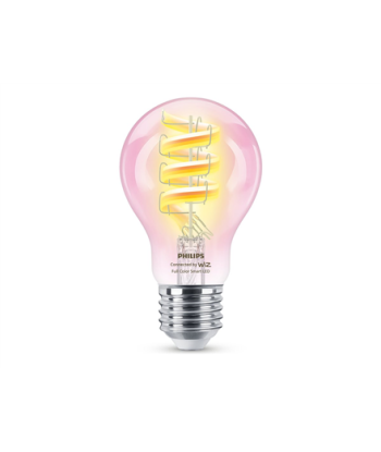 WiZ Philips Smart WiFi Filament Clear A60 E27 6.3W 470Lm RGB Wizarding World
