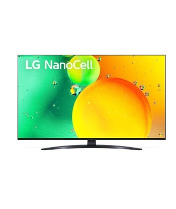 TV LG 75" 4K/Smart 3840x2160 Wireless LAN Bluetooth webOS 75NANO763QA