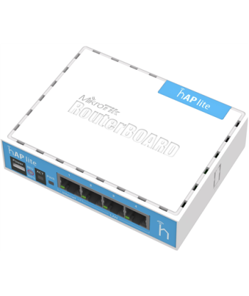 MikroTik hAP Lite Classic RB941-2nD 802.11n, 10/100 Mbit/s, Antenna type Internal, 1xUSB