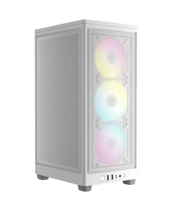 Corsair 2000D RGB AIRFLOW Mini-ITX PC Case, White Corsair