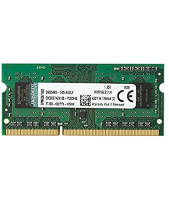Kingston 4 GB, DDR3, 1600 MHz, Notebook, Registered No, ECC No