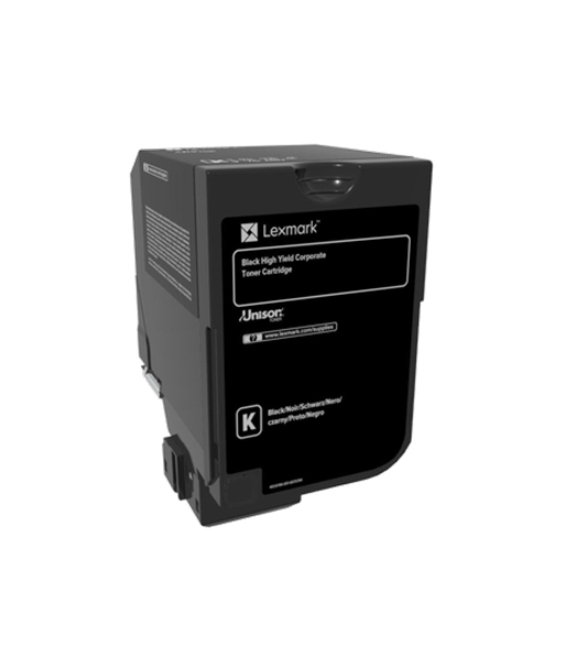 Lexmark Corporate 74C2HKE, Black