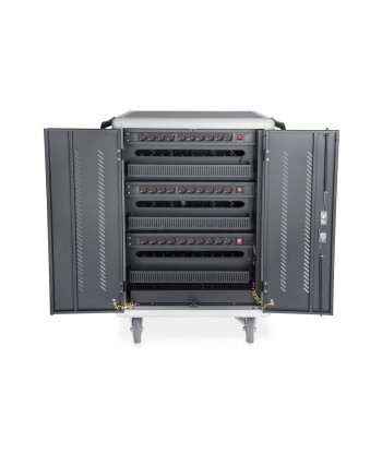 Digitus   Black   Charging Trolley 30 Notebooks / Tablets up to 15.6"   Pressure lock system with swiveling lever handle on the