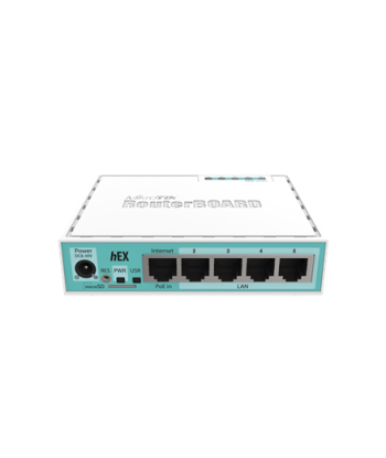 MikroTik hEX RB750Gr3 Wired Ethernet Router