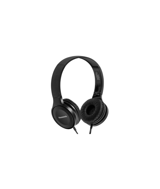 Panasonic RP-HF100ME On-Ear Headphones with Microphone - Black Panasonic RP-HF100ME On-Ear Headphones with Microphone - Black