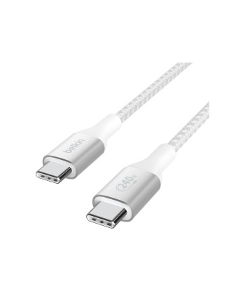 Belkin 240W USB-C to USB-C Cable (1m) - White