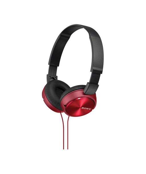 Sony MDR-ZX310 On-Ear Headphones - Red Sony MDR-ZX310 On-Ear Headphones - Red