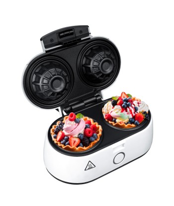 Adler AD 3062 Waffle bowl maker, White/Black