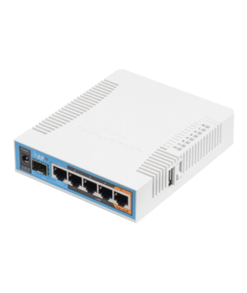 MikroTik RB962UiGS-5HacT2HnT hAP ac 802.11ac, 2.4/5.0, 10/100/1000 Mbit/s, Ethernet LAN (RJ-45) ports 5, MU-MiMO Yes, PoE in/out