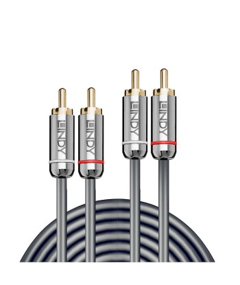 Lindy CABLE AUDIO DUAL PHONO 10M - Premium Sound Quality!