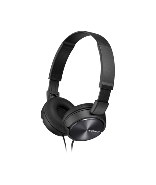 Складные проводные накладные наушники Sony MDR-ZX310 - Черные