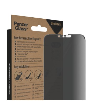 PanzerGlass Screen protector Apple iPhone 14 Plus/13 Pro Max Glass Black Ultra-Wide Fit Privacy