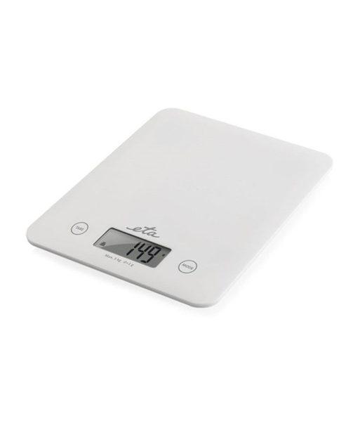 Köögikaal ETA s Lori ETA277790000 Maximum weight (capacity) 5 kg Graduation 1 g Display type LCD White