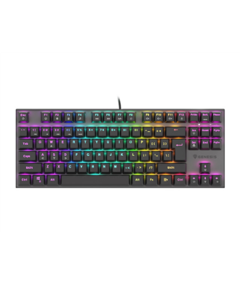 Genesis, THOR 303 TKL, Mechanical Gaming Keyboard, RGB LED light, US, Black, Wired, USB Type-A, 865 g, Replaceable"HOT SWAP"