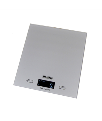 Кухонные весы Mesko MS 3145 Maximum weight (capacity) 5 kg, Graduation 1 g, Silver, Warranty 24 month(s)