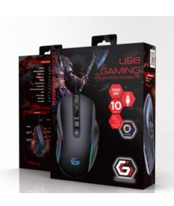 MOUSE USB OPTICAL GAMING RGB/MUSG-RAGNAR-RX500 GEMBIRD