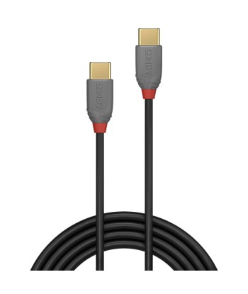 Lindy USB 2.0 Type-C кабель, 1 м, антрацит