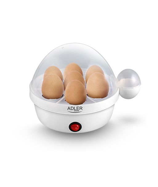Adler Egg Boiler AD 4459 450 W, White, Eggs capacity 7