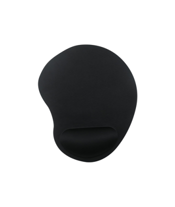 Коврик для мышки Gembird MP-ERGO-01 with soft wrist support, black Gembird