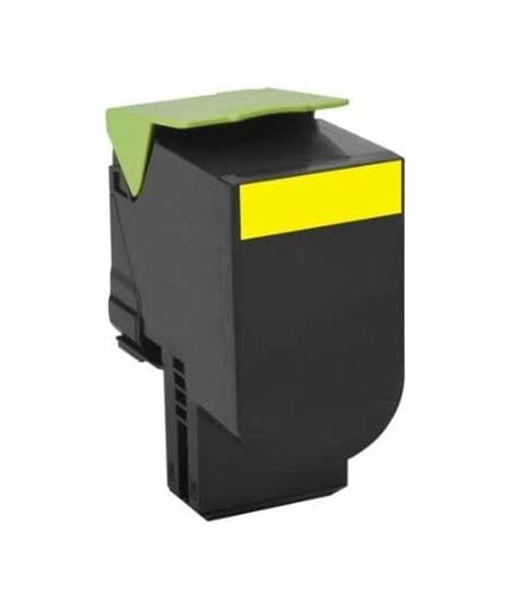 Lexmark Toner Cartridge Standard Ret EA, Yellow