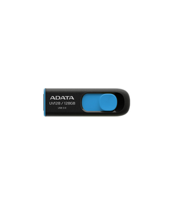 ADATA UV128 128GB USB 3.0 Flash Drive - Black/Blue