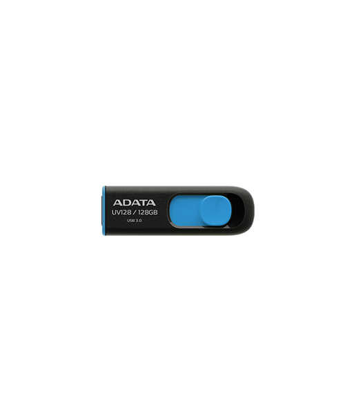 ADATA UV128 128GB USB 3.0 Mälupulk - Must/Sinine