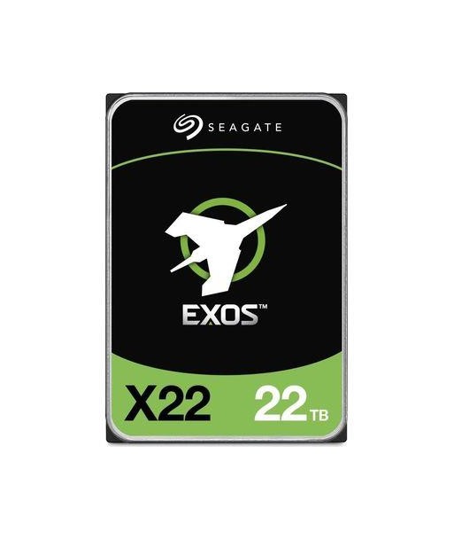 HDD SEAGATE Exos X22 22TB SATA 512 MB 7200 rpm Discs/Heads 10/20 ST22000NM001E HDD SEAGATE Exos X22 22TB SATA 512 MB 7200 rpm Discs/Heads 10/20 ST22000NM001E