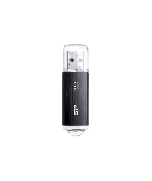 Silicon Power Blaze B02 64GB USB 3.0 Mälupulk - Must