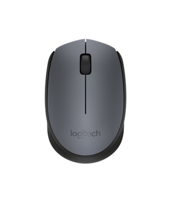 Logitech M170 Wireless Mouse, Black, Grey