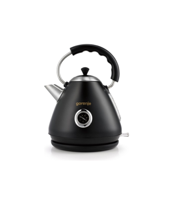 Veekeetja Gorenje K17CLBK Electric 2200 W 1.7 L Plastic and metal 360° rotational base Black