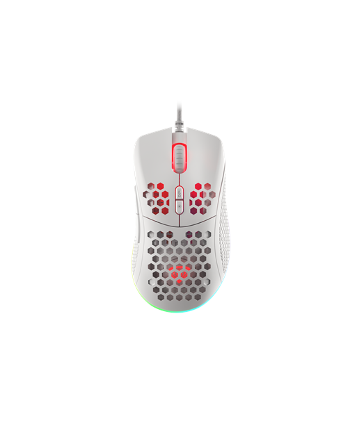 Genesis Krypton 555 Mängurihiir - Juhtmega, Optiline, USB 2.0, Valge Genesis Krypton 555 Mängurihiir - Juhtmega, Optiline, USB 2.0, Valge