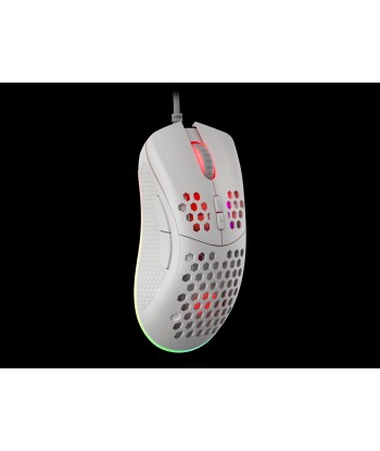 Genesis Krypton 555 Mängurihiir - Juhtmega, Optiline, USB 2.0, Valge
