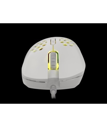 Genesis Krypton 555 Mängurihiir - Juhtmega, Optiline, USB 2.0, Valge