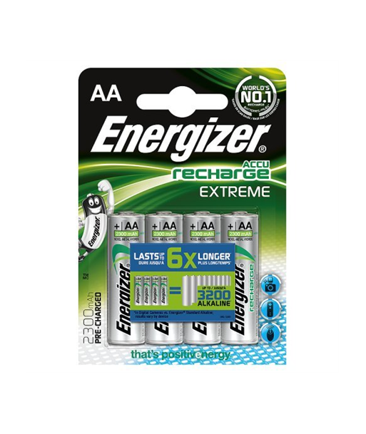 Аккумуляторы Energizer AA Ni-MH 2300mAh (4 шт.) Аккумуляторы Energizer AA Ni-MH 2300mAh (4 шт.)