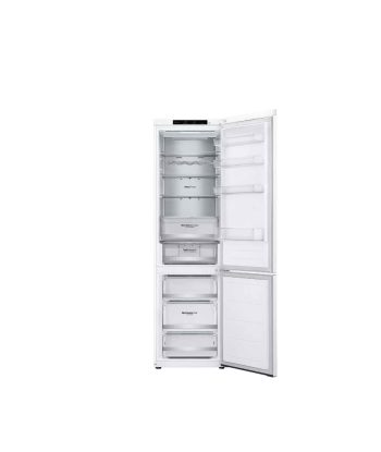 LG GBV5240DSW Refrigerator - White, 203cm, Bottom Freezer, D Energy Class