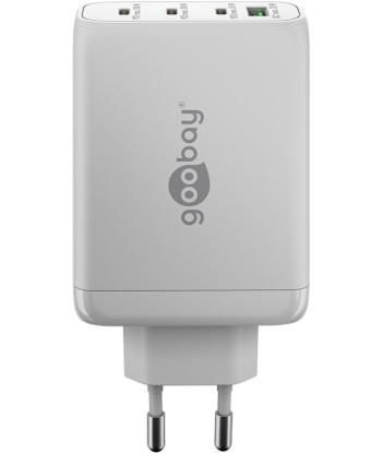 Goobay 65556 USB-C PD Multiport Quick Charger (100 W), White Goobay