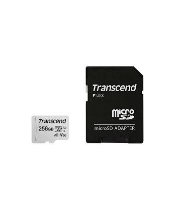 MEMORY MICRO SDXC 256GB W/ADAP/C10 TS256GUSD300S-A TRANSCEND
