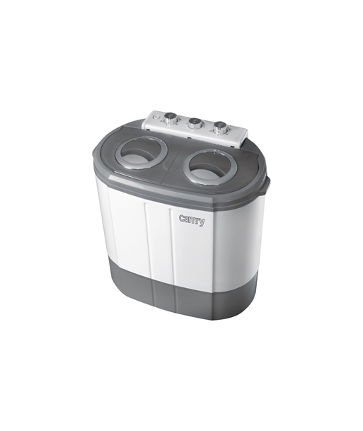 Pesumasin Camry, CR 8052, Top loading, Washing capacity 3 kg, 1300 RPM, Depth 40 cm, Width 60 cm, White-Grey